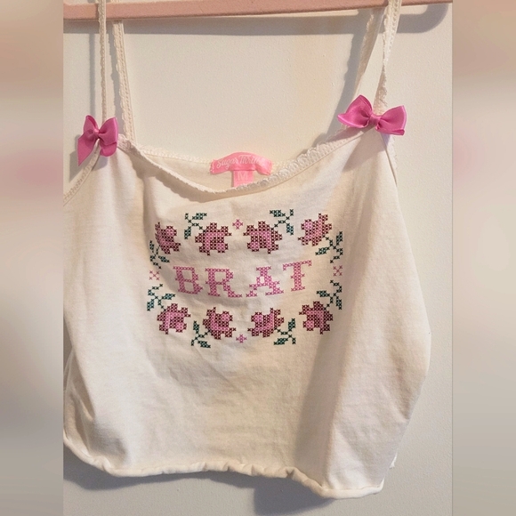 Dolls Kill Tops - Dolls Kill BRAT Cami Top Medium